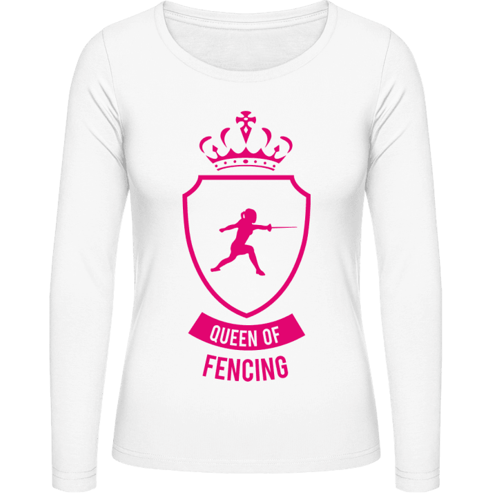 Queen Of Fencing T-shirt à manches longues pour femmes contain pic
