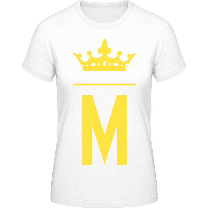 M Initial T-skjorte for kvinner 0 image