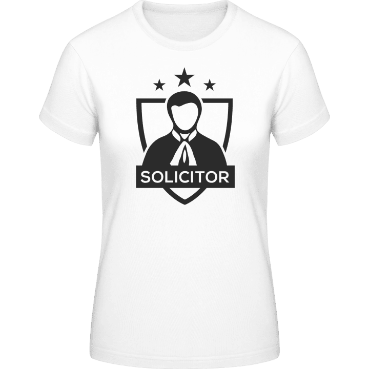 Solicitor Coat Of Arms Vrouwen T-shirt contain pic