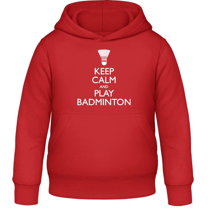 Play Badminton Barn Hoodie contain pic