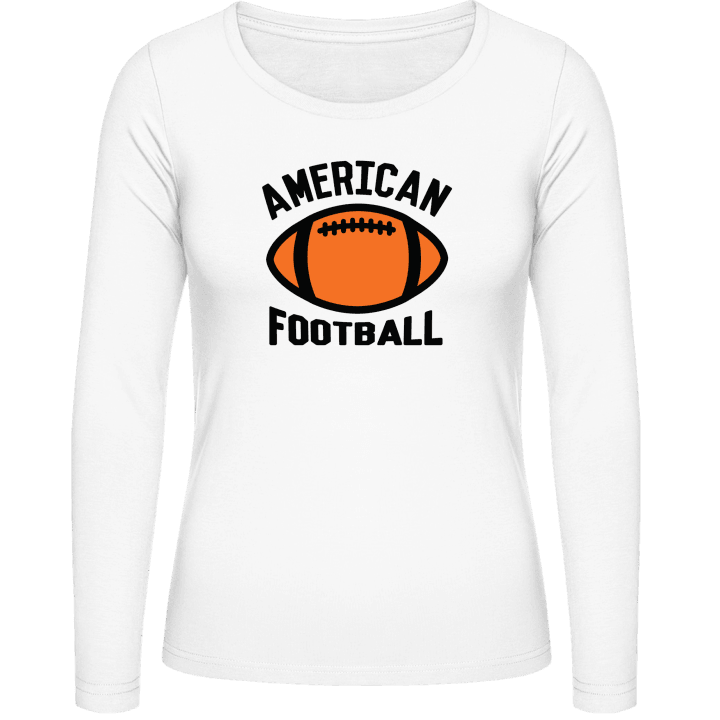 American Football Logo Camicia donna a maniche lunghe contain pic