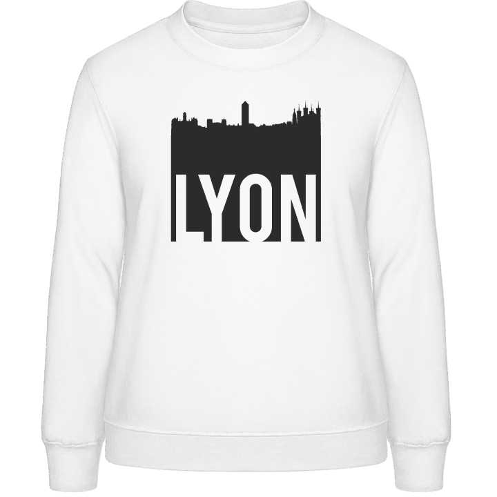 Lyon City Skyline Felpa donna contain pic