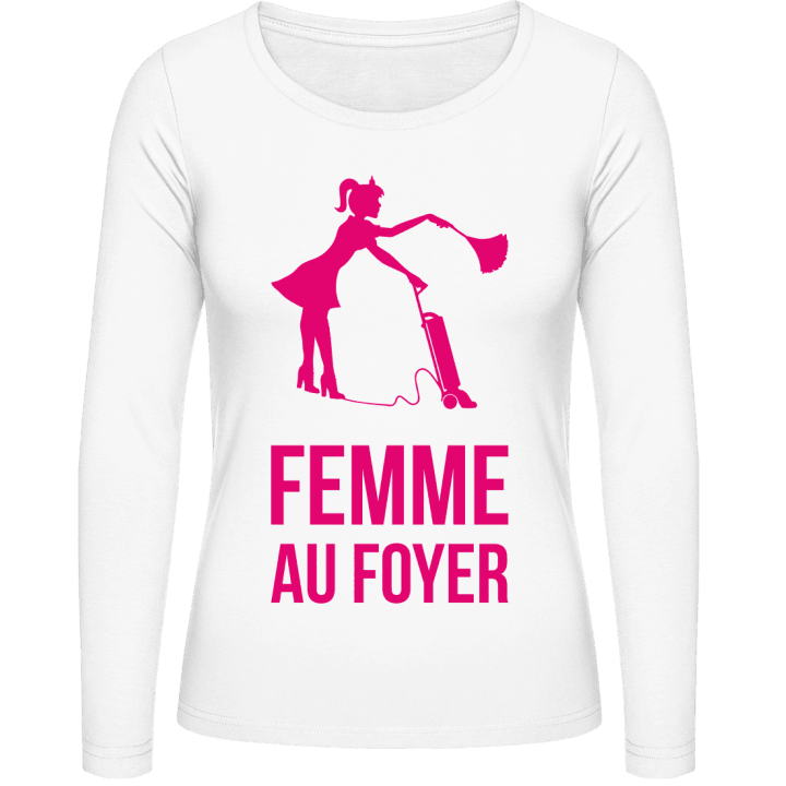 Femme au foyer icône Frauen Langarmshirt contain pic