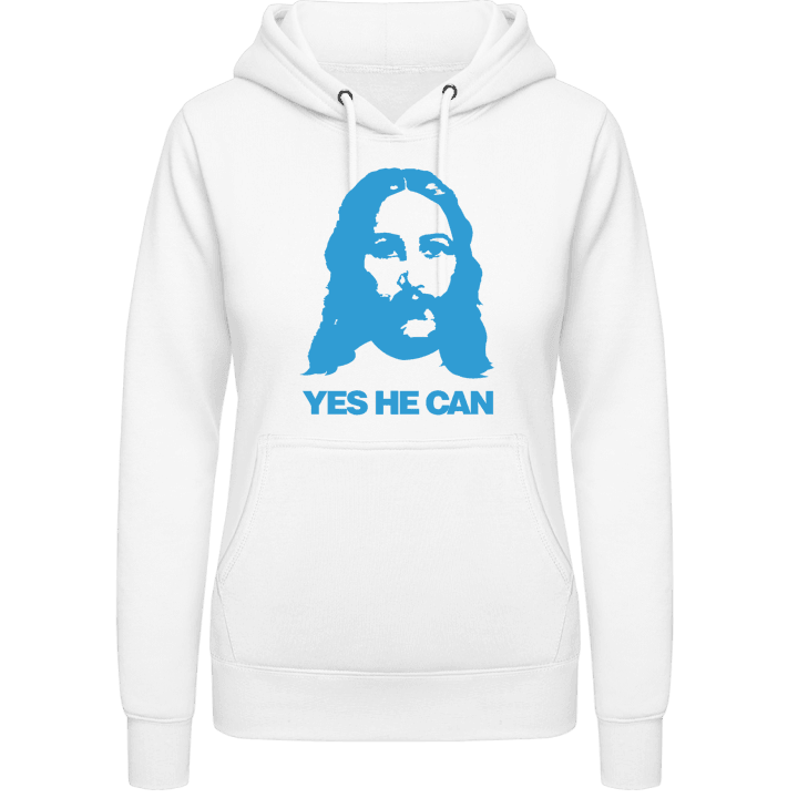 Jesus Yes He Can Sudadera con capucha para mujer contain pic