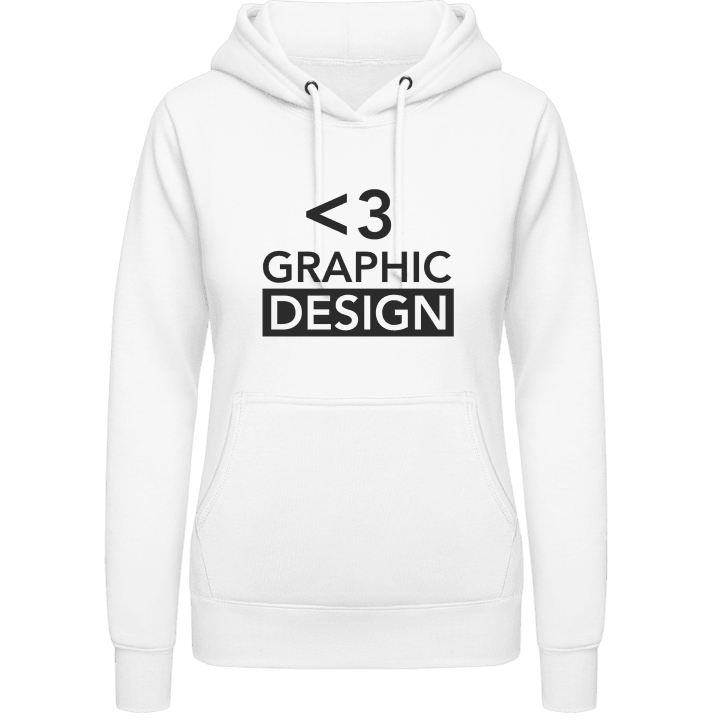 <3 Love Graphic Design Hoodie för kvinnor contain pic