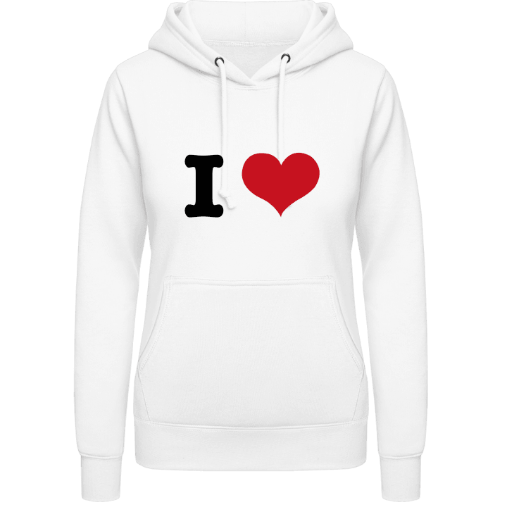 I love Vrouwen Hoodie contain pic