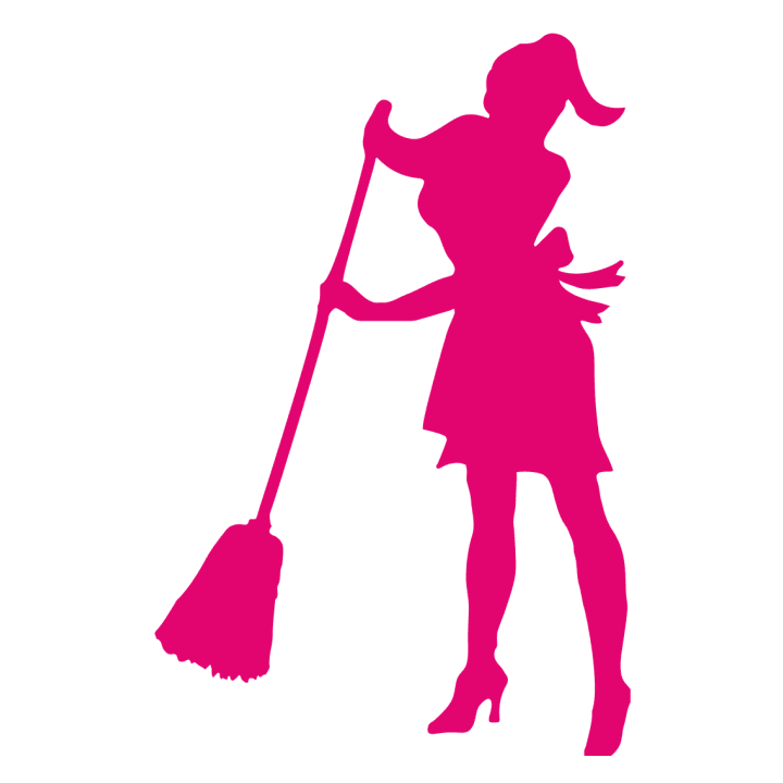 Mujer de limpieza Icon Bolsa de tela 0 image