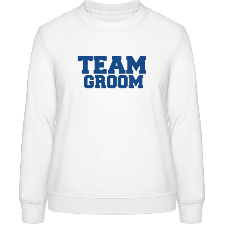 The Team Groom Vrouwen Sweatshirt contain pic