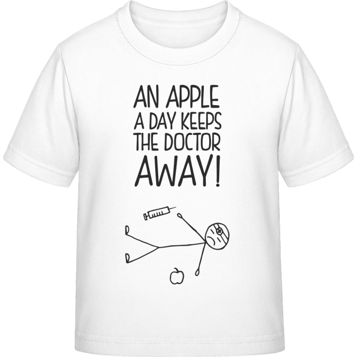 An Apple A Day Doctor Comic Kinderen T-shirt contain pic