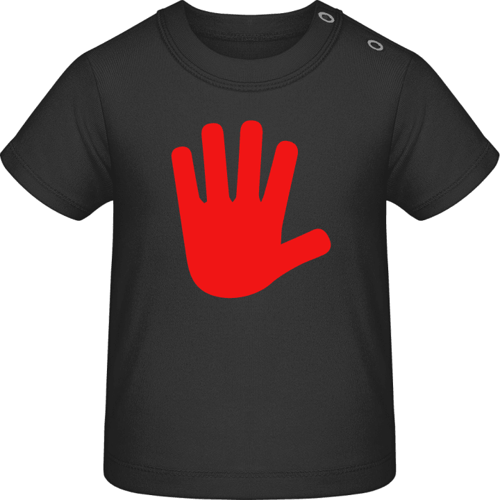 Stop Hand Baby T-Shirt contain pic