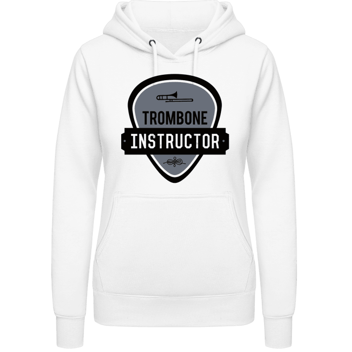 Trombone Instructor Vrouwen Hoodie contain pic