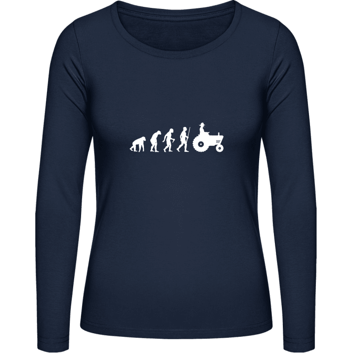 Farmer Evolution Langermet skjorte for kvinner contain pic