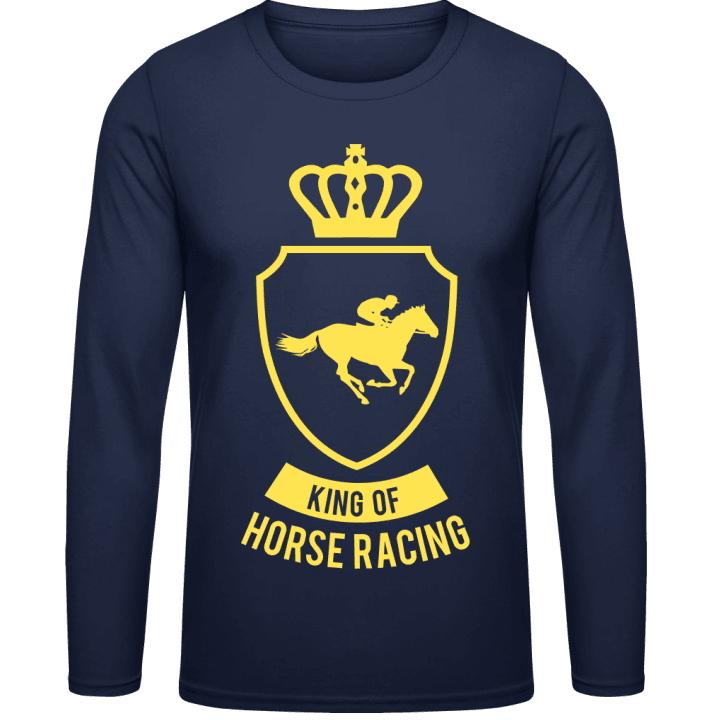 King Of Horse Racing Langarmshirt contain pic