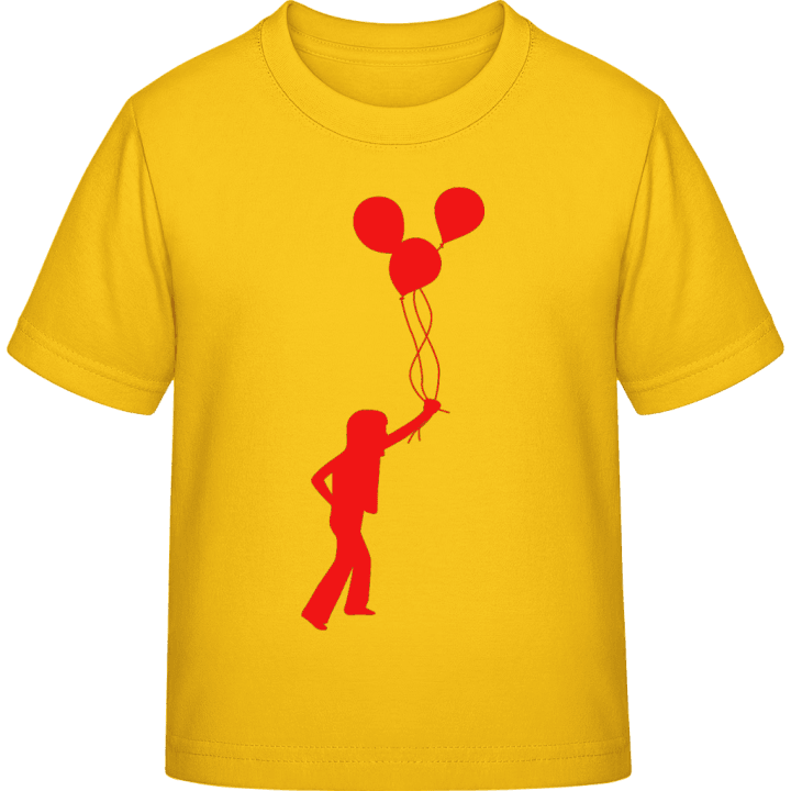 Child with Ballons Kinder T-Shirt 0 image