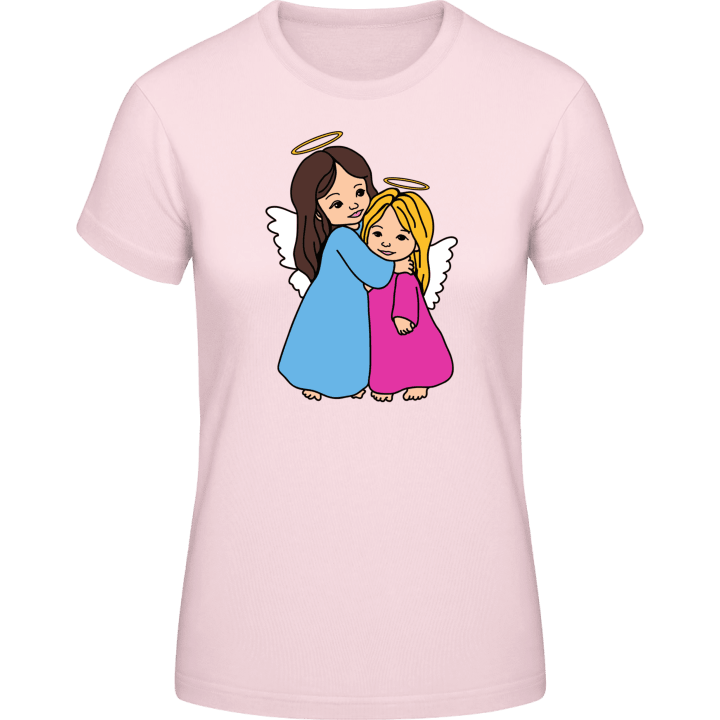 Angel Hug Frauen T-Shirt contain pic