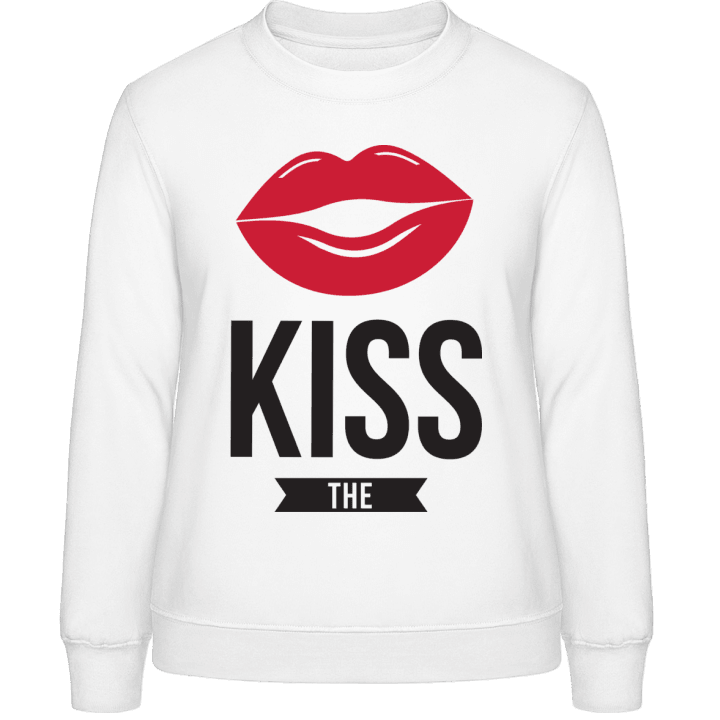 Kiss The + YOUR TEXT Frauen Sweatshirt 0 image