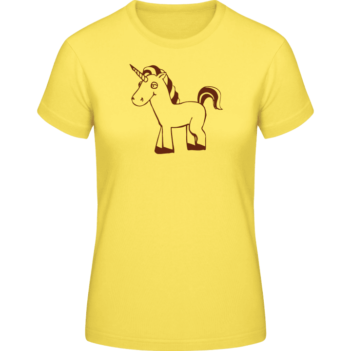 Unicorn Illustration T-shirt för kvinnor 0 image