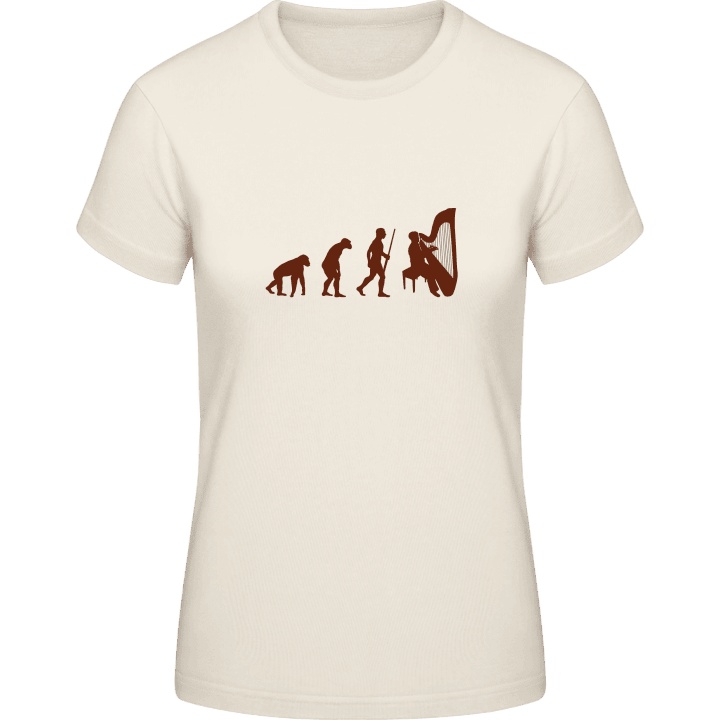 Harpist Evolution Vrouwen T-shirt contain pic