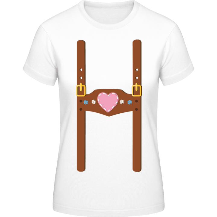 Bavarian Lederhose T-shirt för kvinnor 0 image