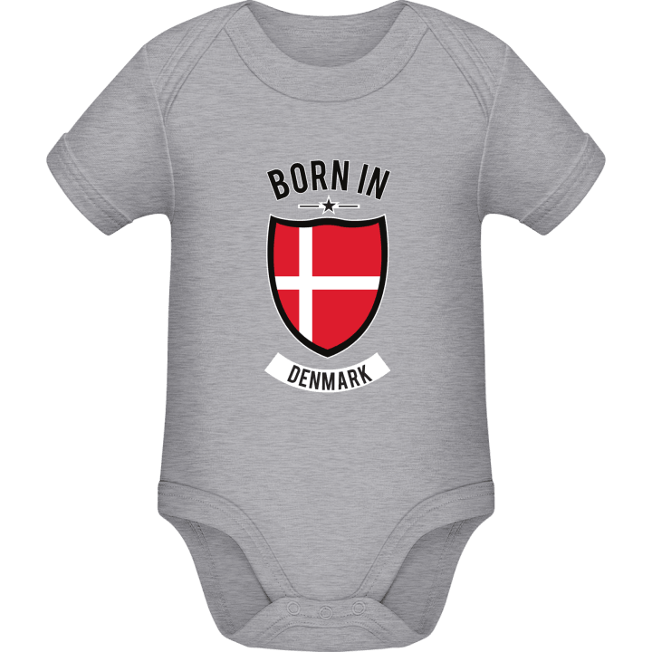 Born in Denmark Baby romper kostym contain pic
