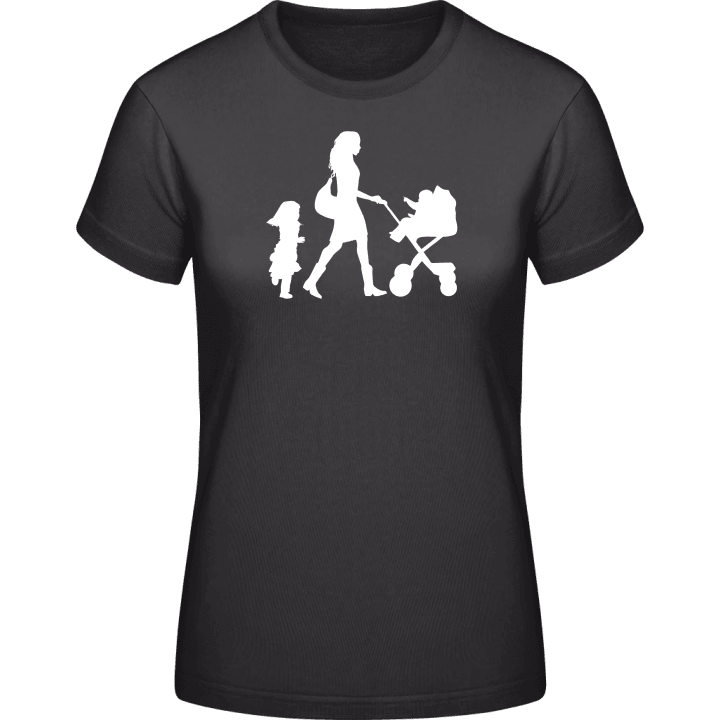 Mother With Children Vrouwen T-shirt 0 image