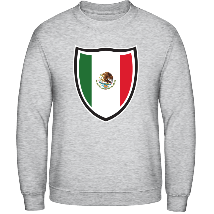Mexico Flag Shield Felpa contain pic