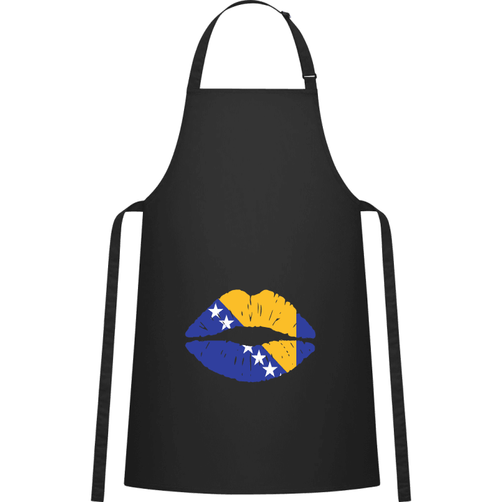 Bosnia-Herzigowina Kiss Flag Förkläde för matlagning contain pic