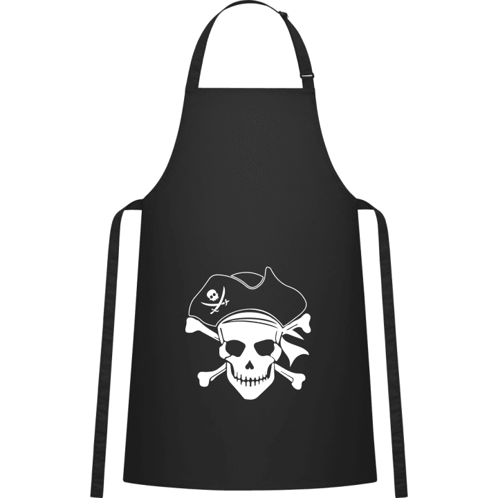 Pirate Skull With Hat Delantal de cocina 0 image