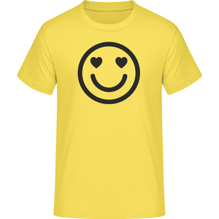 Smiley in Love T-skjorte contain pic