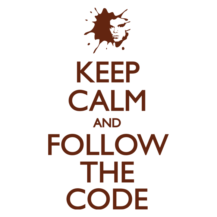 Keep Calm and Follow the Code T-shirt à manches longues 0 image