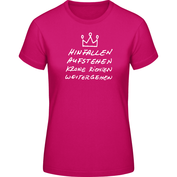 Krone richten Prinzessin T-shirt för kvinnor 0 image