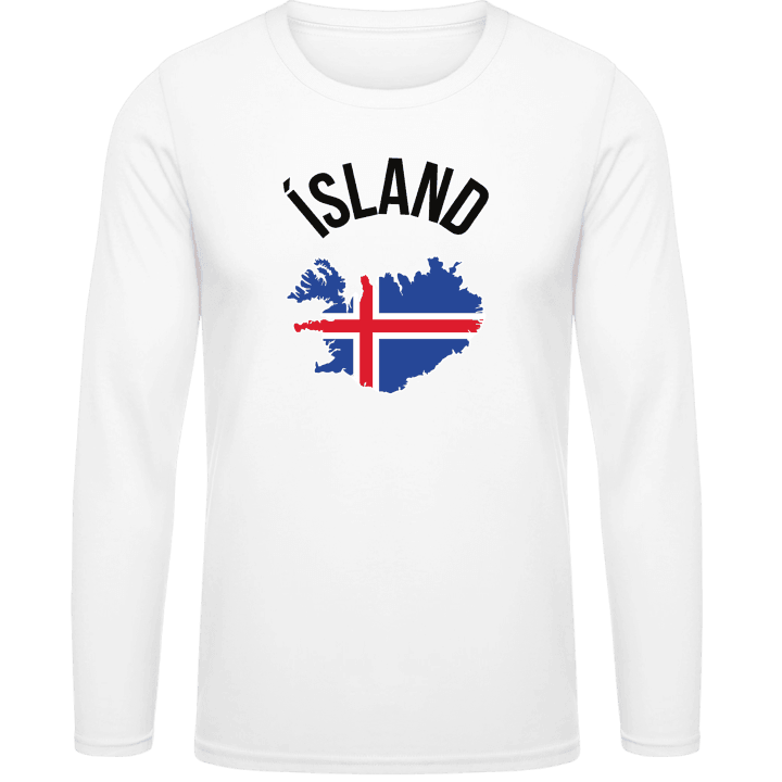 Island Map Shirt met lange mouwen 0 image