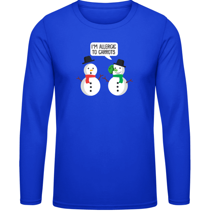 Allergic To Carrots Long Sleeve Shirt 0 image