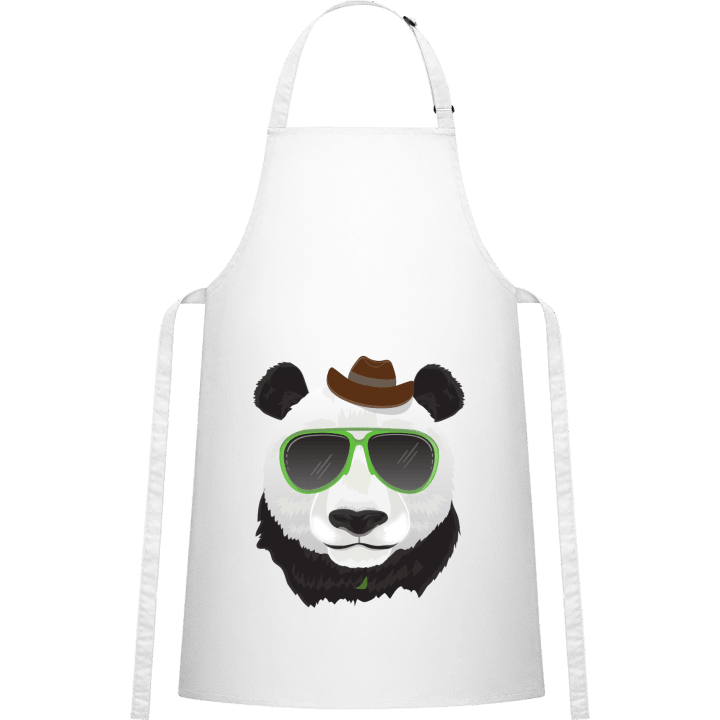 Hipster Panda Kitchen Apron 0 image