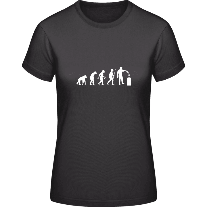 Bartender Evolution T-shirt för kvinnor contain pic