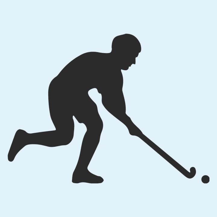 Field Hockey Player Silhouette Stofftasche 0 image