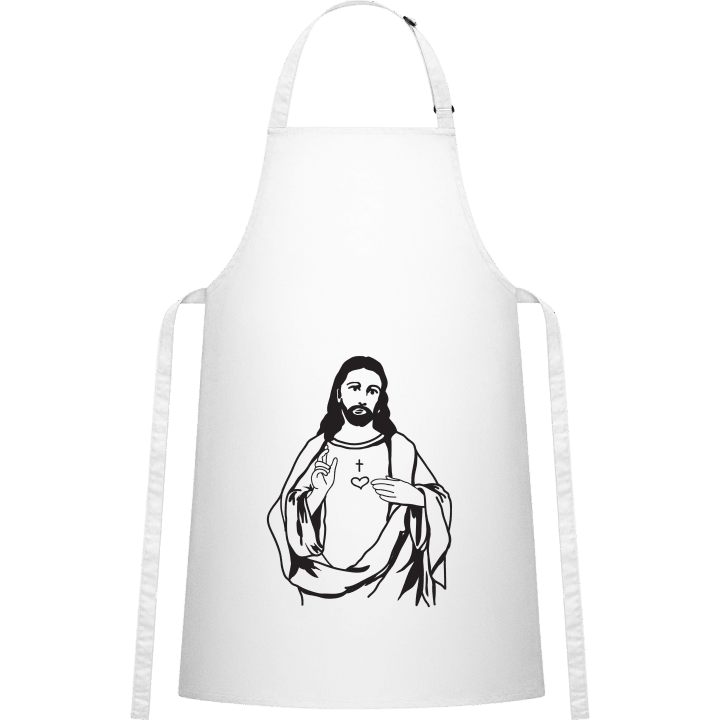 Jesus Icon Tablier de cuisine contain pic
