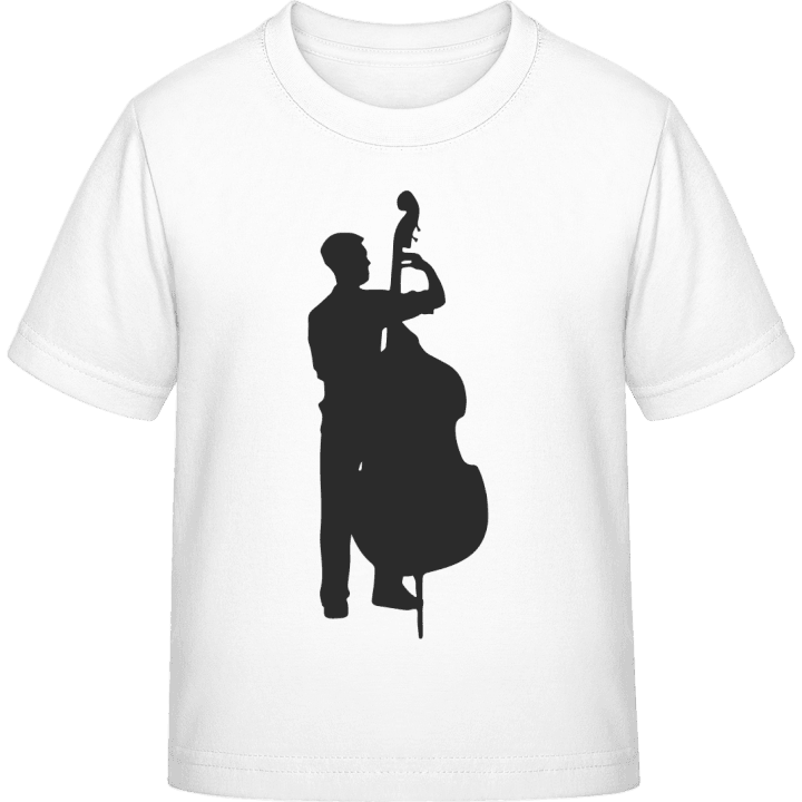 Contrabassist Male Kids T-shirt contain pic