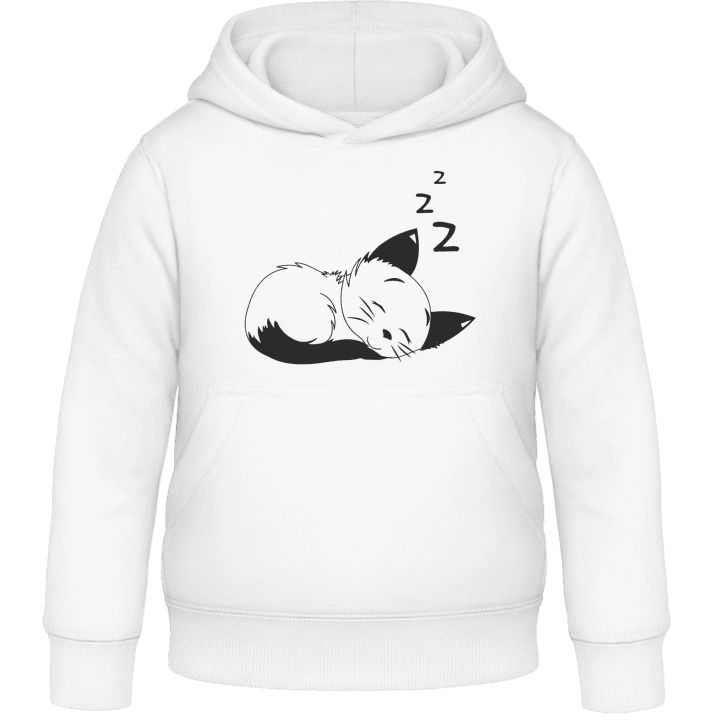 Sleeping Cat Hættetrøje til børn 0 image