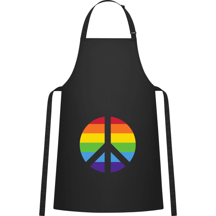 Peace And Love Rainbow Kitchen Apron 0 image