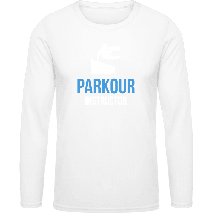 Parkour Instructor Langarmshirt contain pic