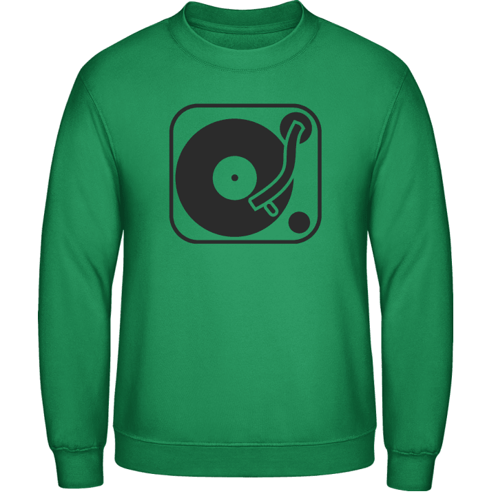 Turntable DJ Vinyl Sweatshirt contain pic