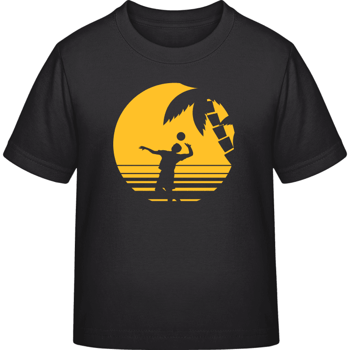 Beach Volleyball Sunset  Kinderen T-shirt 0 image