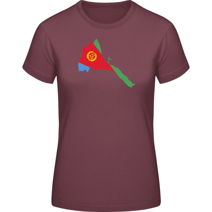 Eritrea Map Camiseta de mujer contain pic
