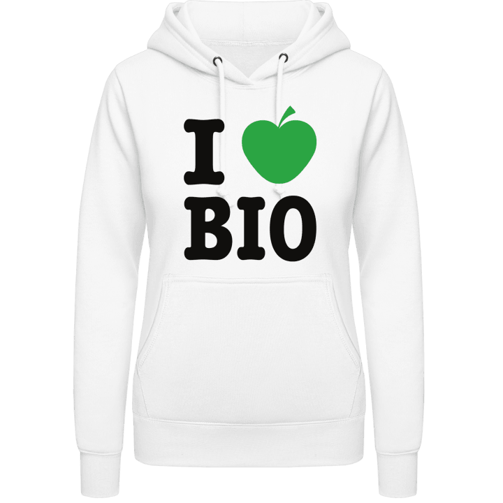 I Love Bio Sweat à capuche pour femme contain pic