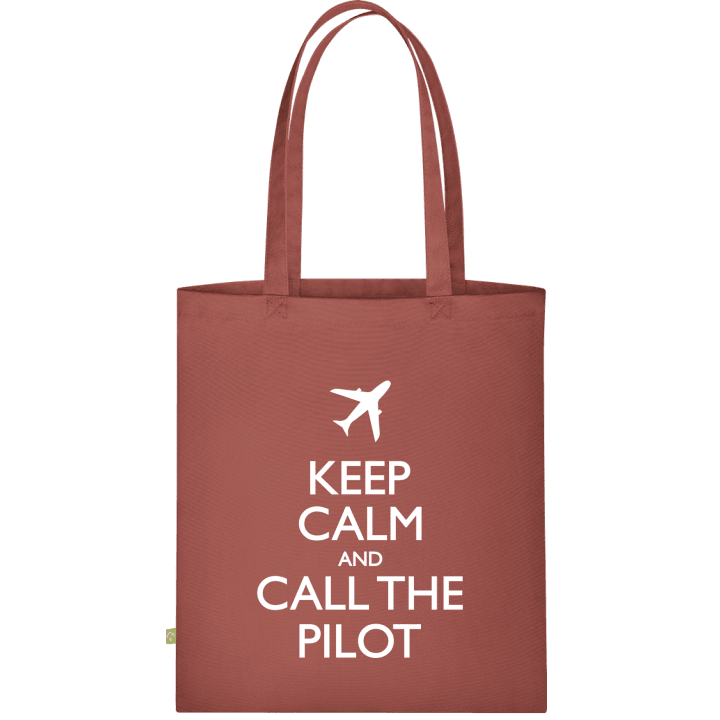 Keep Calm And Call The Pilot Bolsa de tela contain pic
