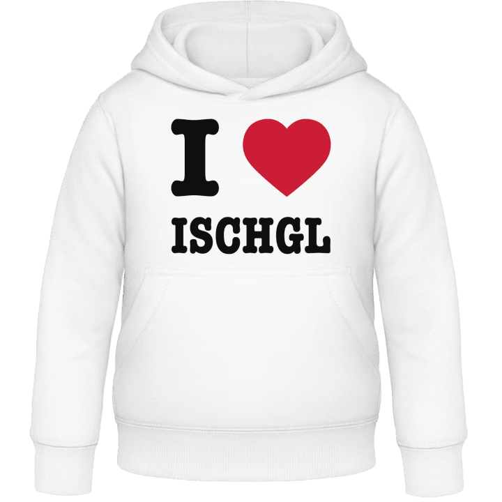 I Love Ischgl Felpa con cappuccio per bambini contain pic