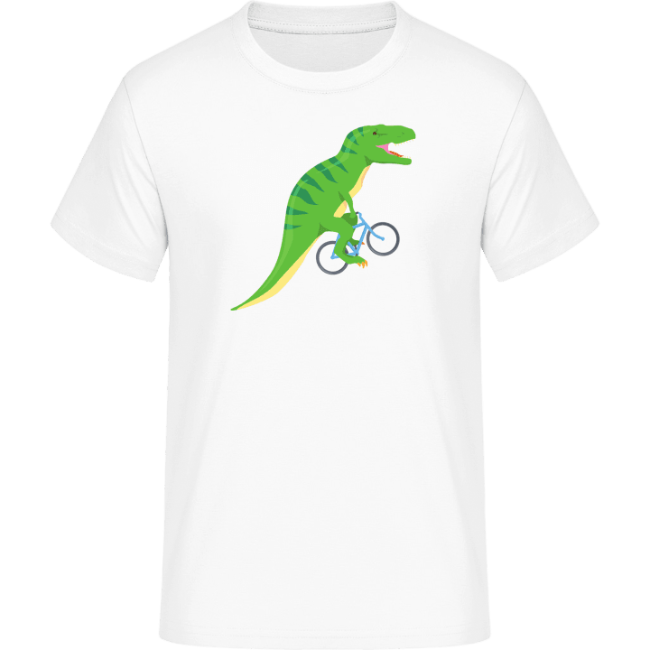 T-Rex On Bicycle T-Shirt 0 image