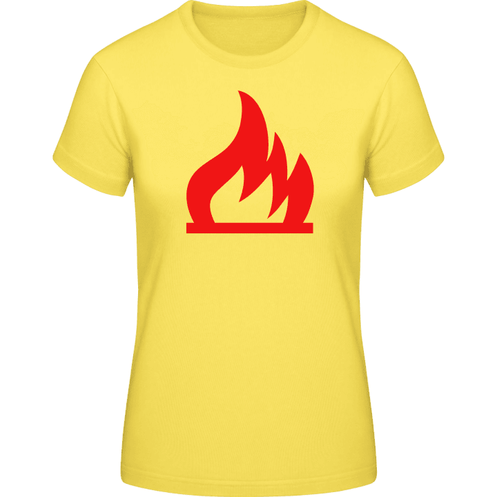Fire Flammable T-shirt för kvinnor 0 image