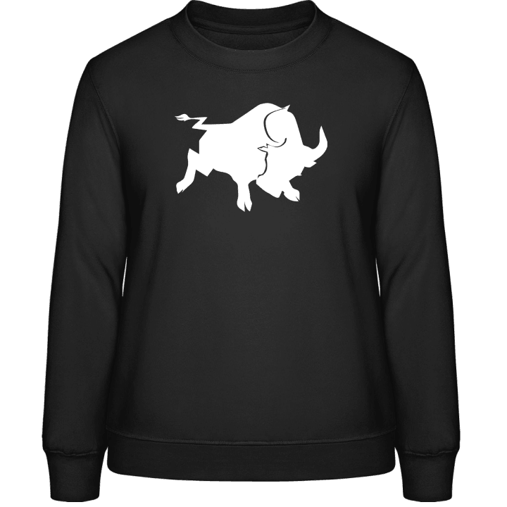 Bull Taurus Sweatshirt för kvinnor 0 image